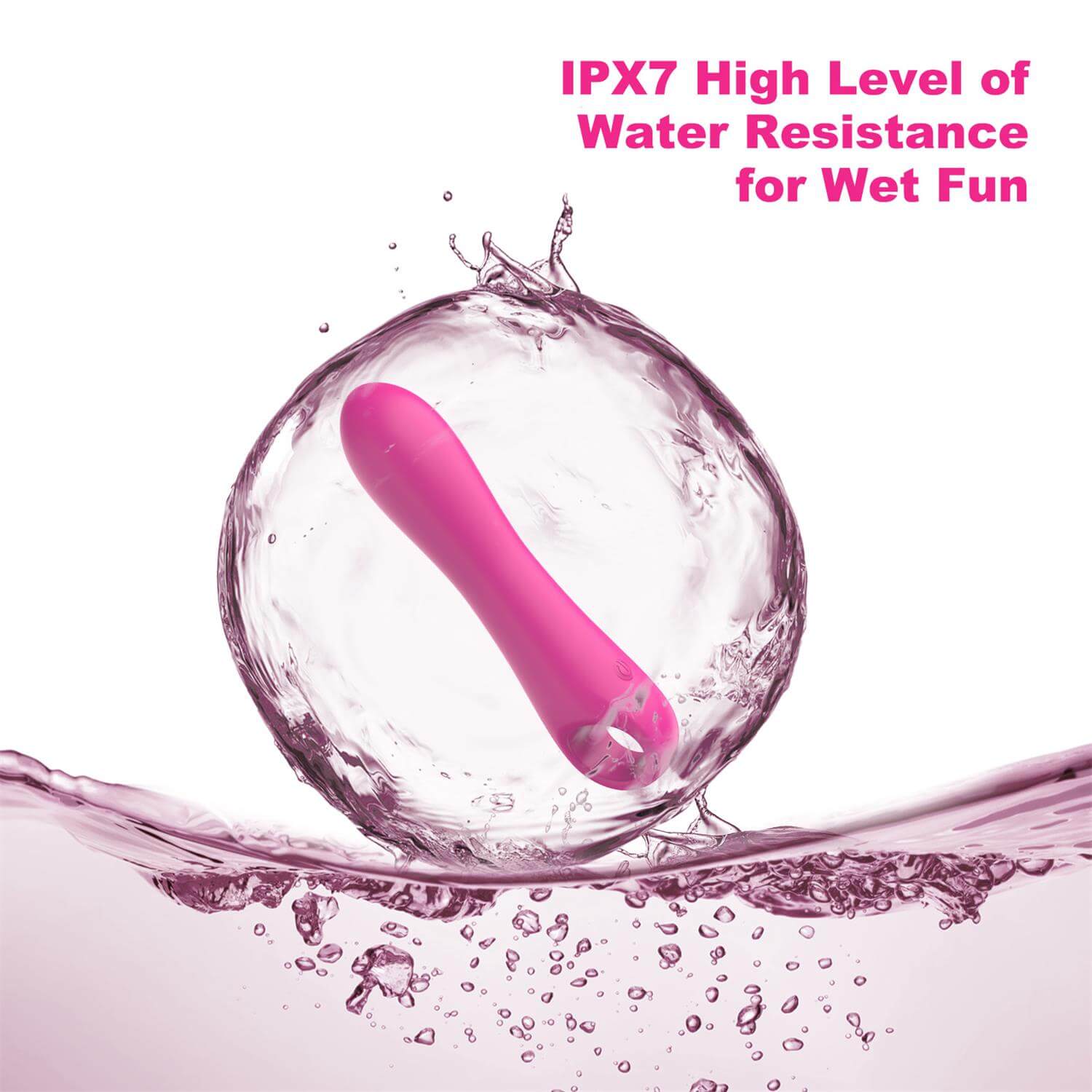 Rechargeable Mini Magic Bullet Vibrator Waterproof Sex Toy With IPX7 Waterproof