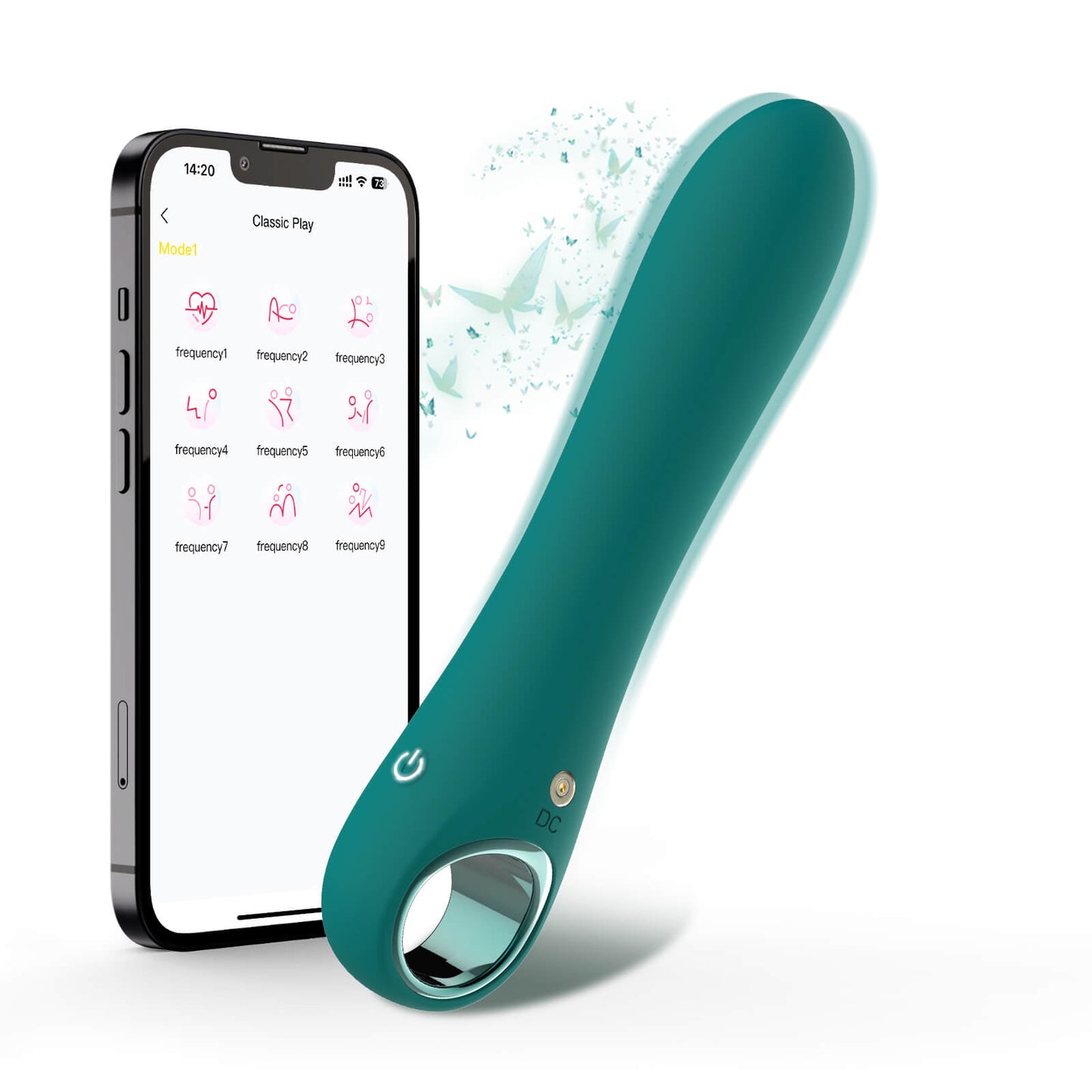 App Control Powerful Bullet Vibrator For Couples