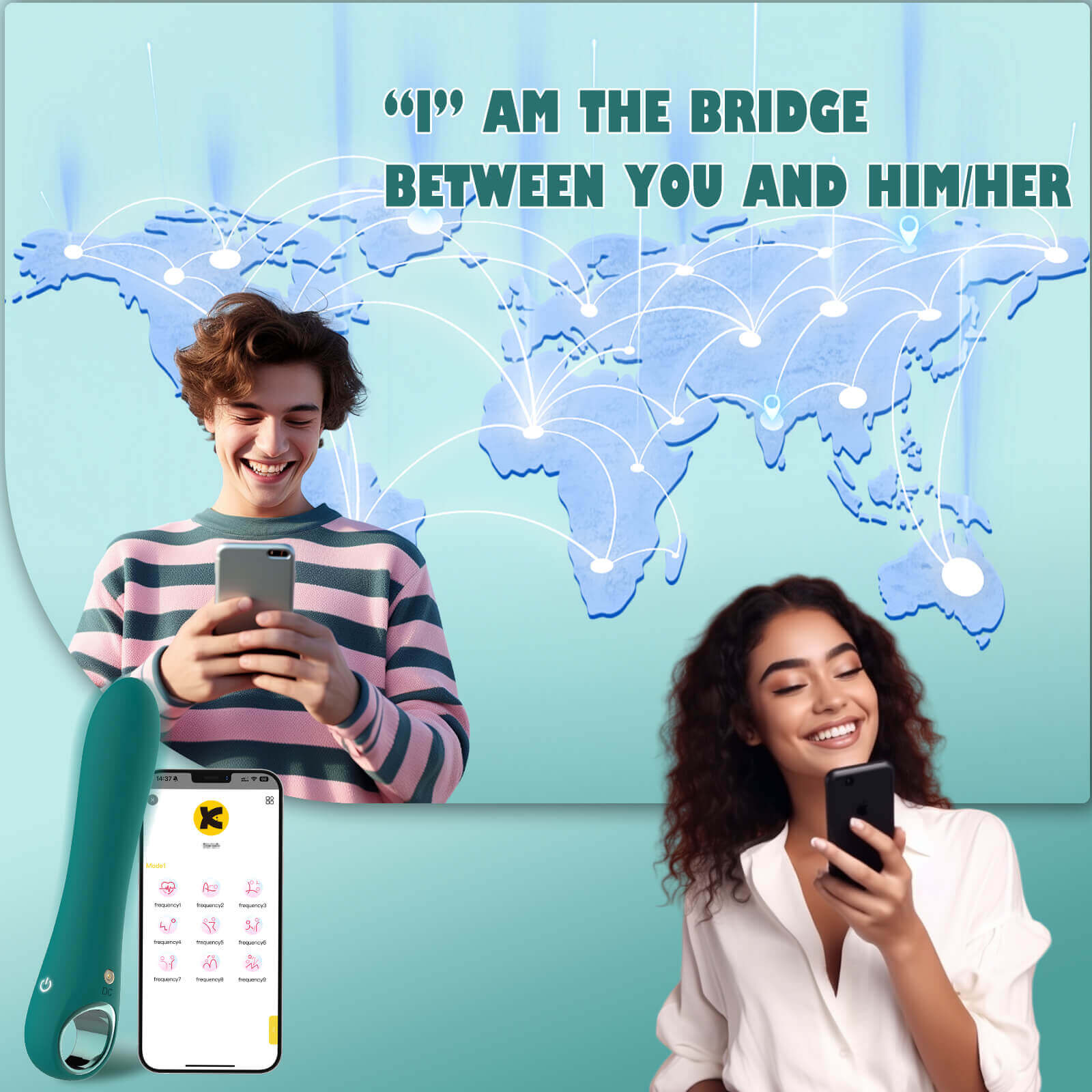 App Control Powerful Bullet Vibrator For Couples Is The Bridge Between Him And Her