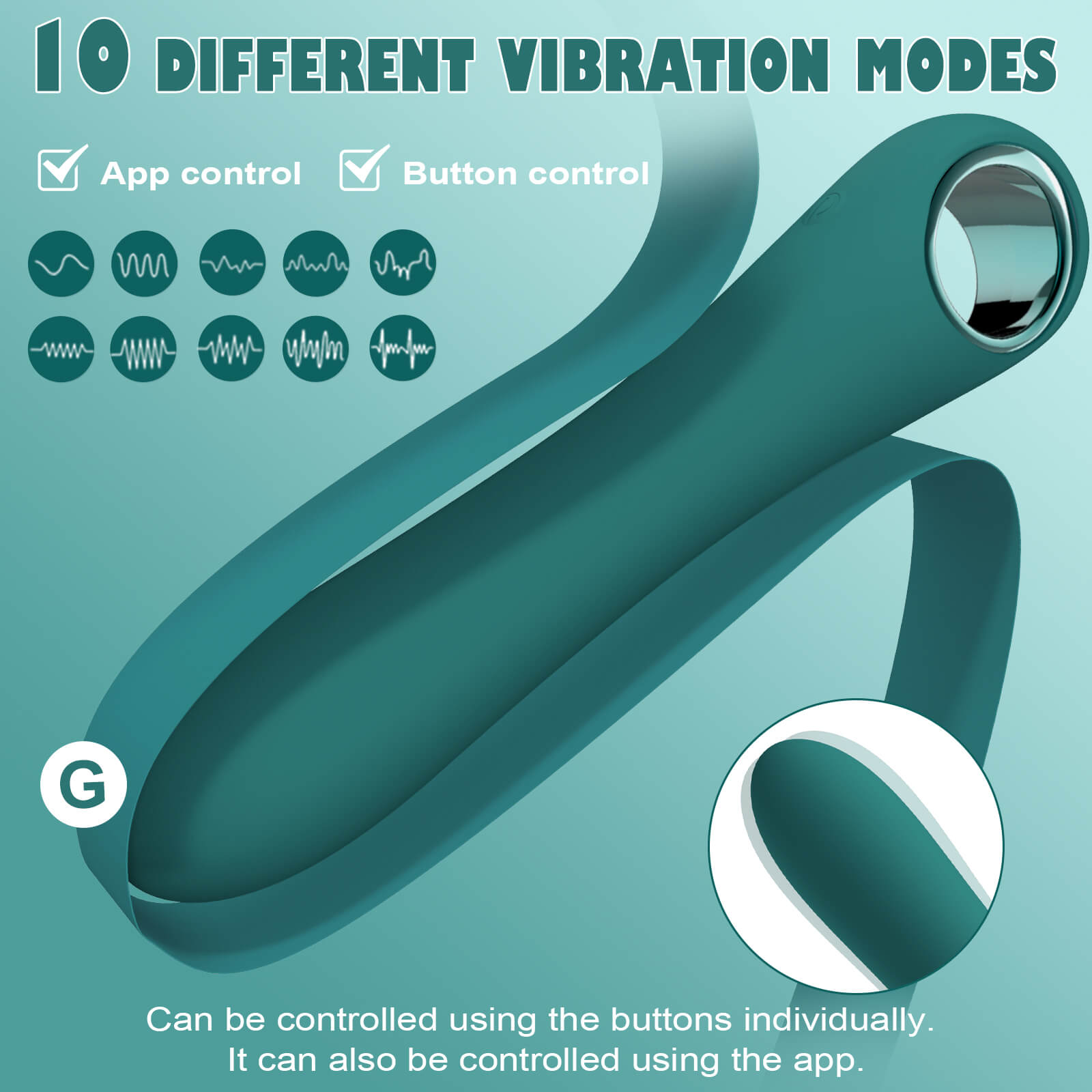 App Control Powerful Bullet Vibrator For Couples With 10 Different Vibration Modes