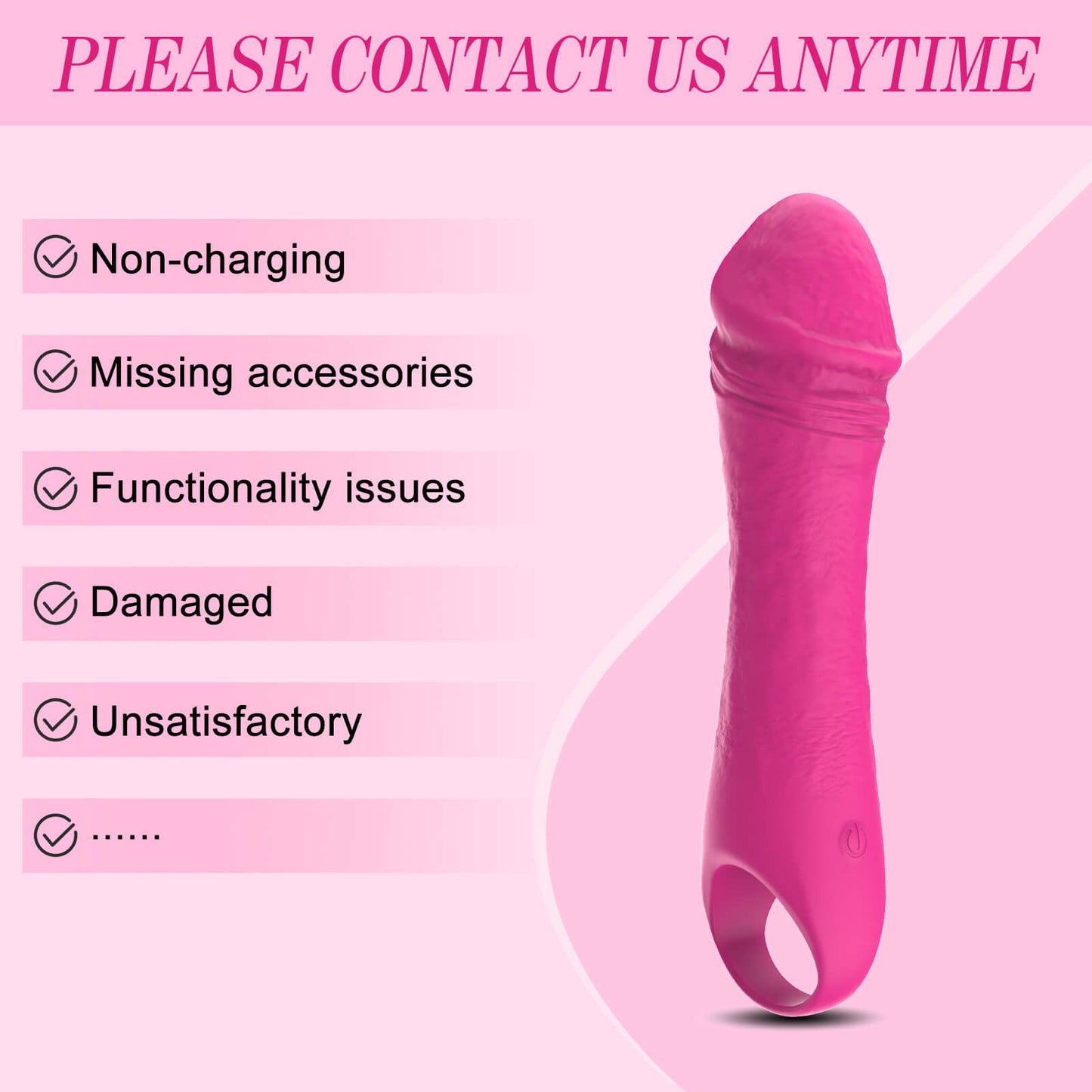 Portable Small Realistic Silicone Dildo Quiet Vibrator After-Sales Service