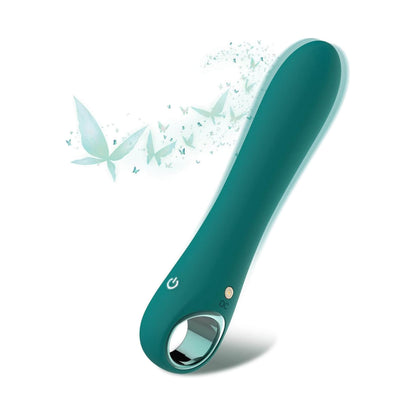 Rechargeable G Spot Vibrator Sex Toy For Beginners (Green)