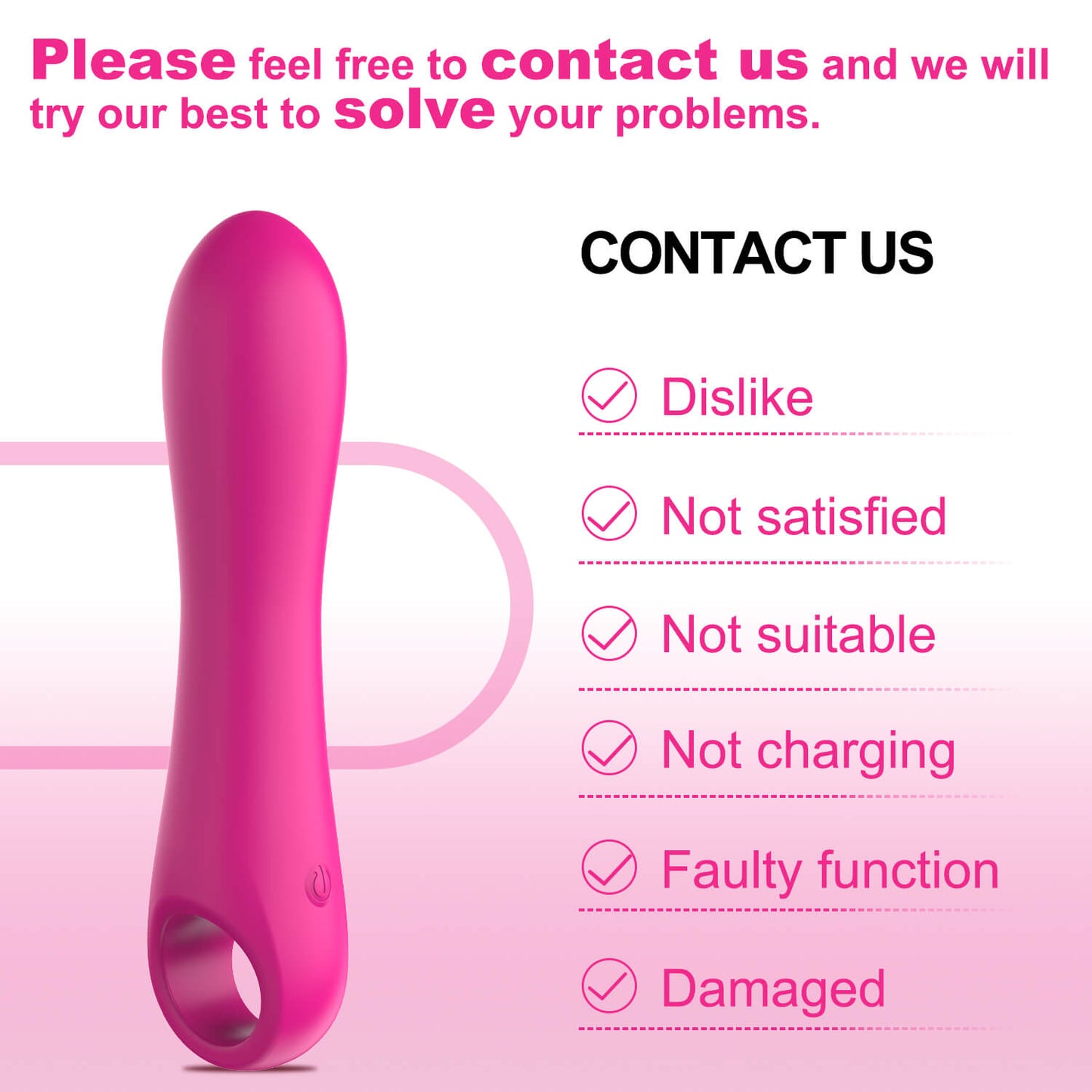 Rechargeable Mini Magic Bullet Vibrator Waterproof Sex Toy After-Sales Service
