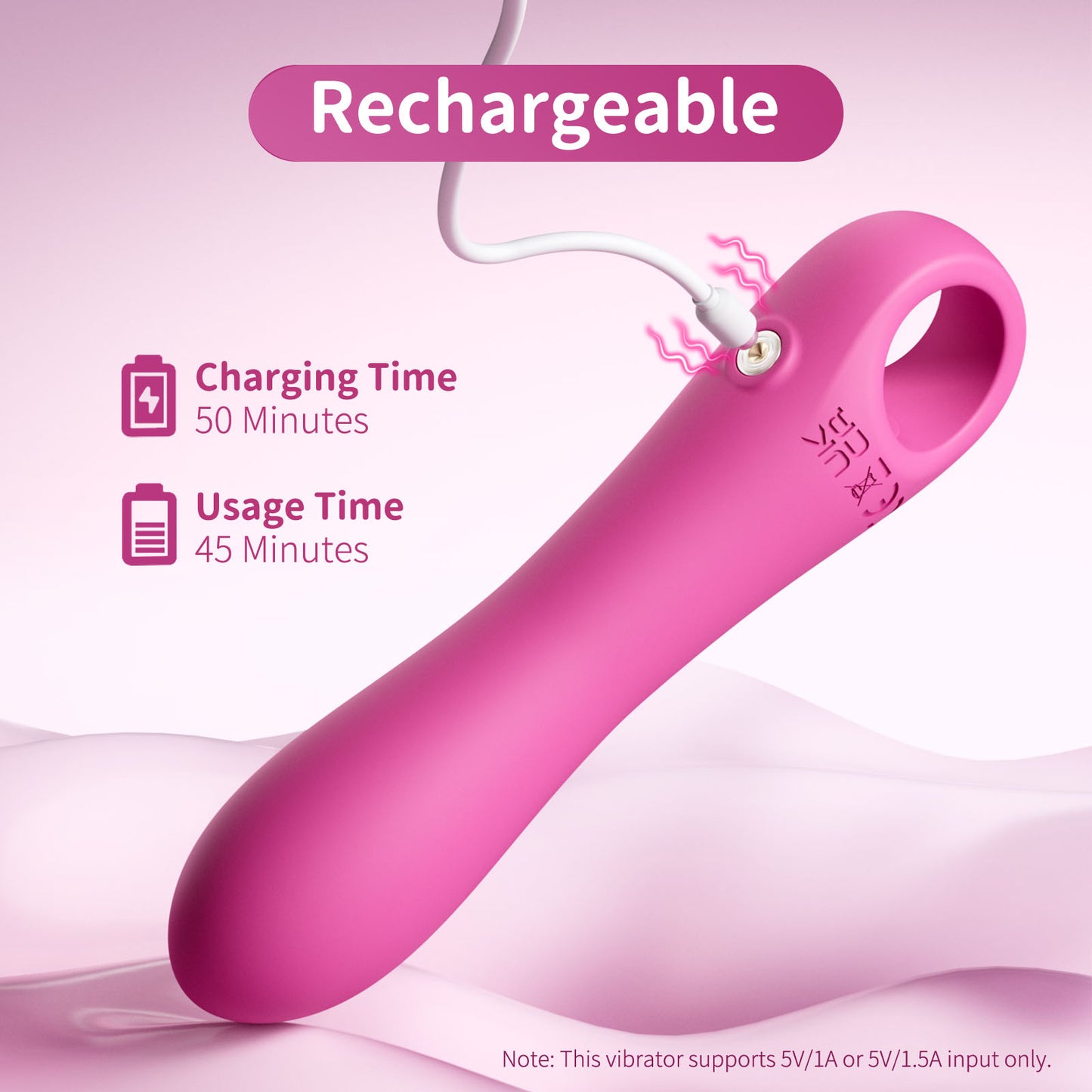 Rechargeable Mini Magic Bullet Vibrator Waterproof Sex Toy Can USB Magnetic Charging