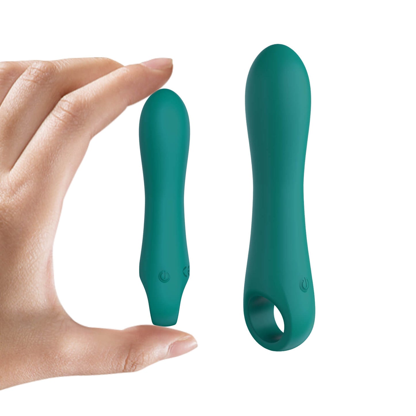 Rechargeable Mini Magic Bullet Vibrator Waterproof Sex Toy (Green)