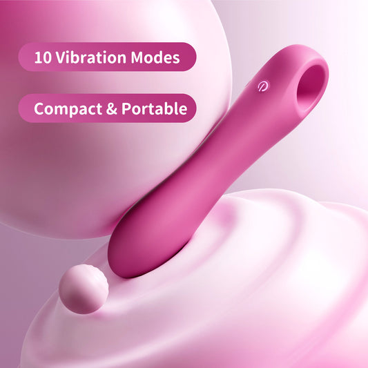 Rechargeable Mini Magic Bullet Vibrator Waterproof Sex Toy With 10 Powerful Vibration Modes
